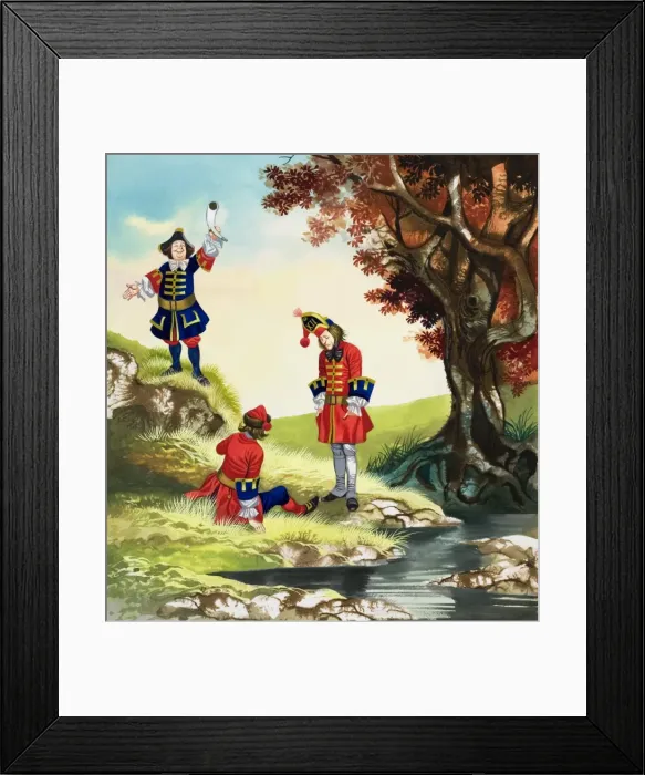 Framed Print : The Three Soldiers Framed Print : The Three Soldiers