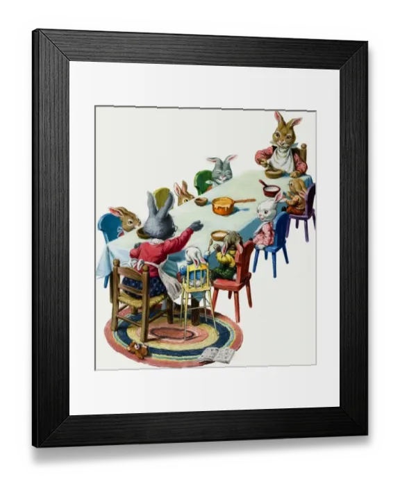 Framed Print : Brer Rabbit Framed Print : Brer Rabbit