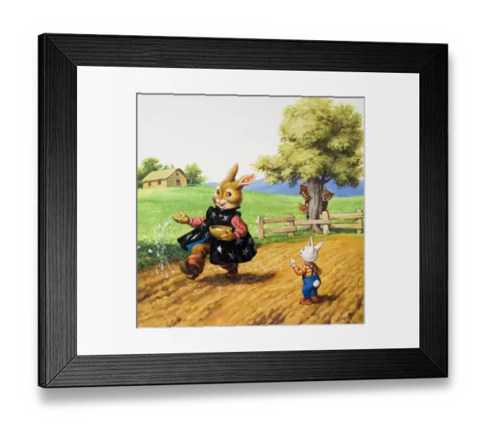 Framed Print : Brer Rabbit Framed Print : Brer Rabbit