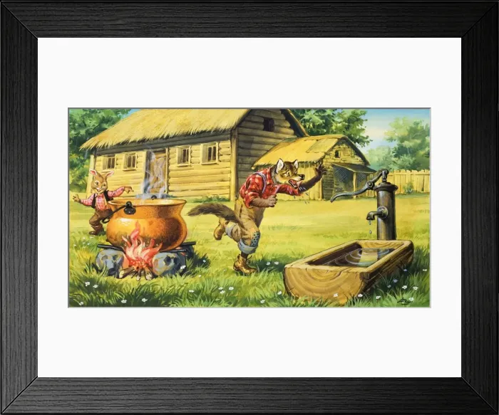 Framed Print : Brer Rabbit Framed Print : Brer Rabbit