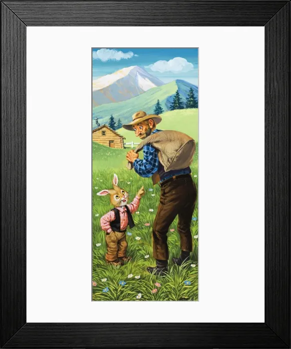 Framed Print : Brer Rabbit Framed Print : Brer Rabbit