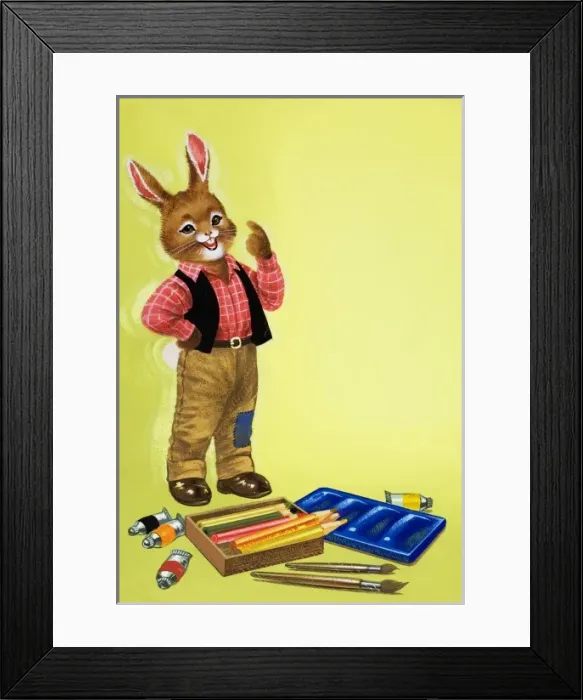 Framed Print : Brer Rabbit Framed Print : Brer Rabbit