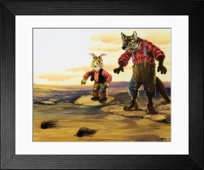 Framed Print : Brer Rabbit Framed Print : Brer Rabbit