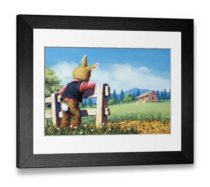 Framed Print : Brer Rabbit Framed Print : Brer Rabbit