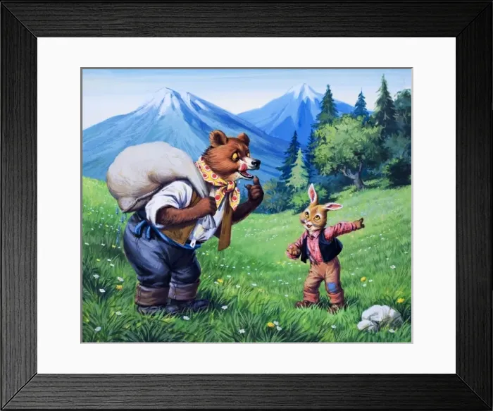 Framed Print : Brer Rabbit Framed Print : Brer Rabbit