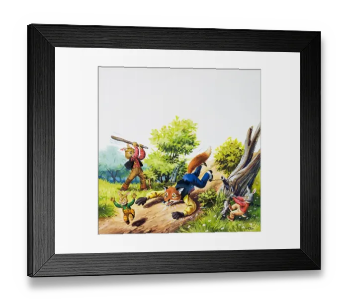 Framed Print : Brer Rabbit