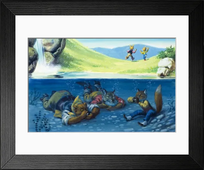 Framed Print : Brer Rabbit Framed Print : Brer Rabbit