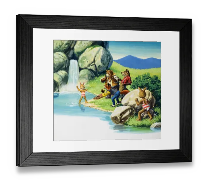 Framed Print : Brer Rabbit Framed Print : Brer Rabbit