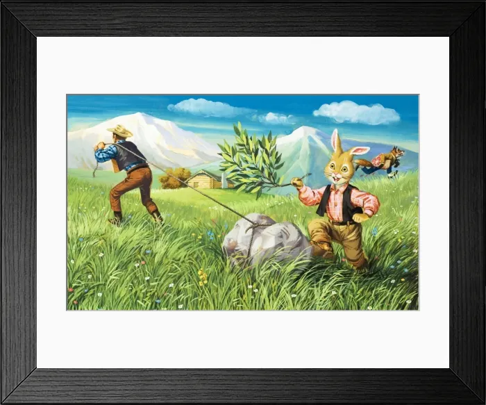 Framed Print : Brer Rabbit Framed Print : Brer Rabbit