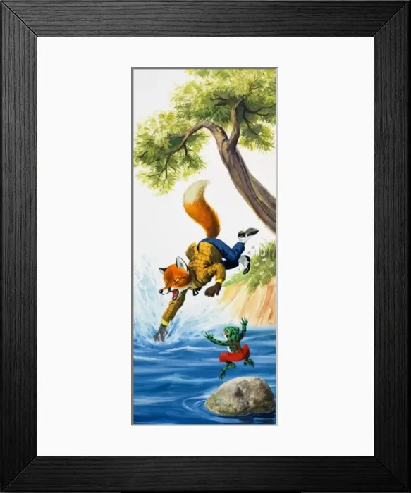 Framed Print : Brer Rabbit