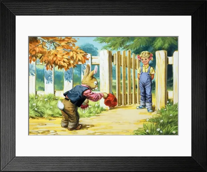 Framed Print : Brer Rabbit Framed Print : Brer Rabbit