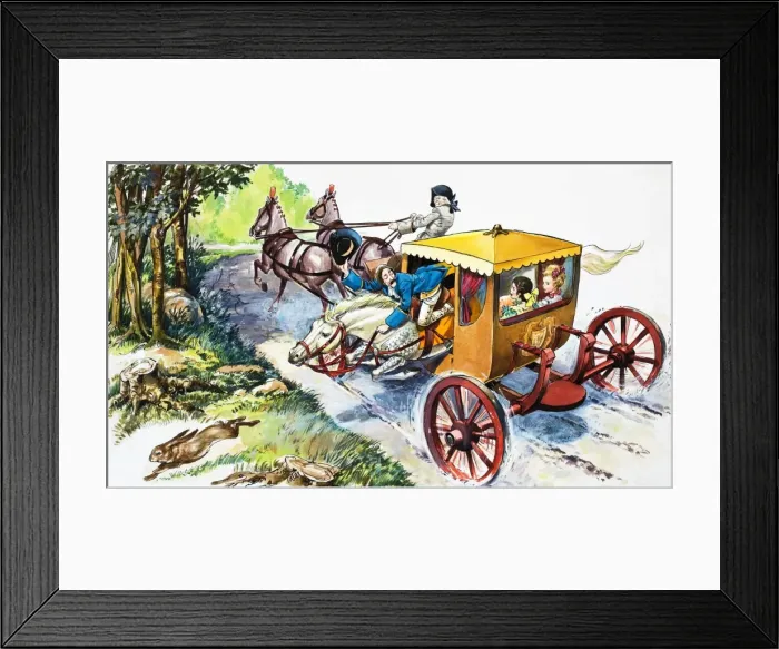 Framed Print : The Wonderful Adventures of Baron Munchausen Framed Print : The Wonderful Adventures of Baron Munchausen