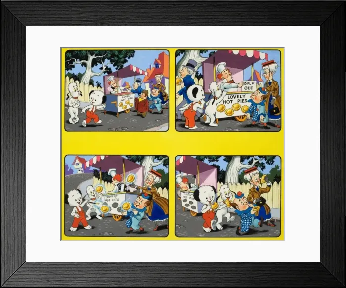 Framed Print : Hot Pies Framed Print : Hot Pies