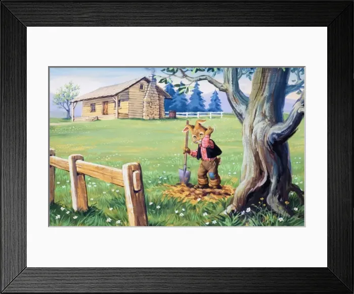 Framed Print : Brer Rabbit Framed Print : Brer Rabbit