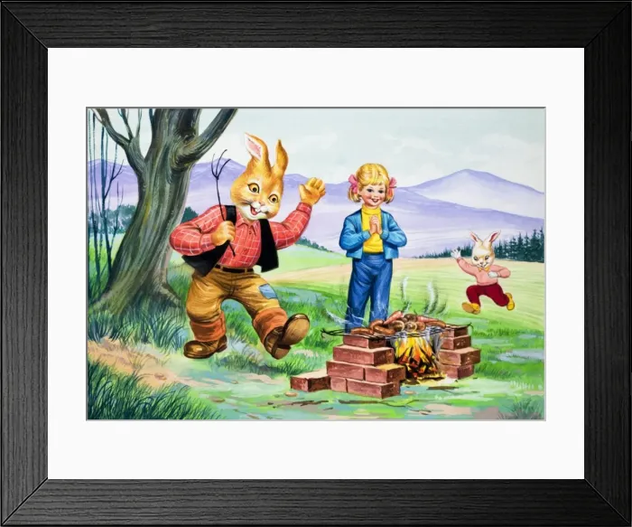 Framed Print : Brer Rabbit Framed Print : Brer Rabbit