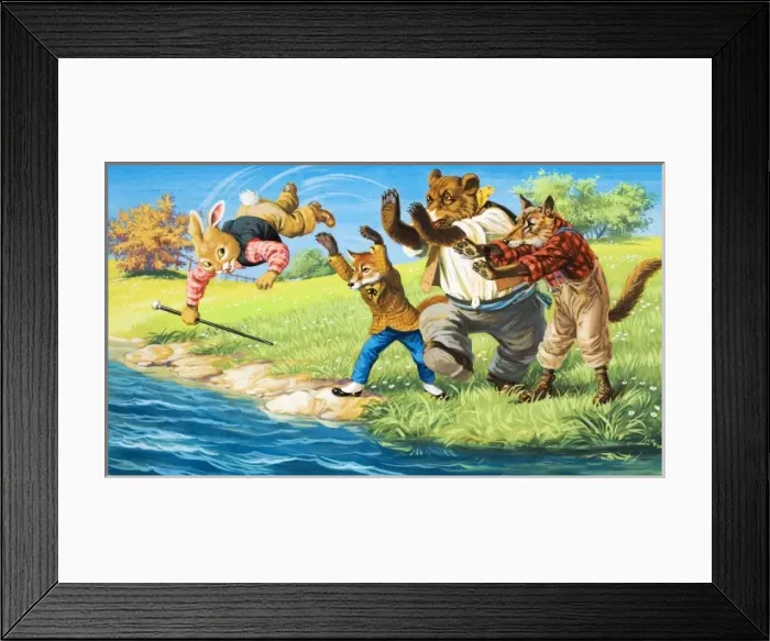 Framed Print : Brer Rabbit Framed Print : Brer Rabbit