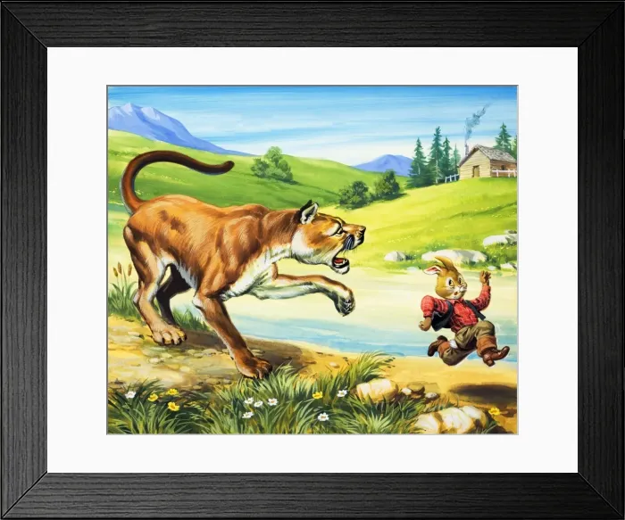 Framed Print : Brer Rabbit Framed Print : Brer Rabbit