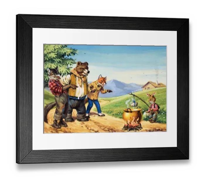 Framed Print : Brer Rabbit Framed Print : Brer Rabbit