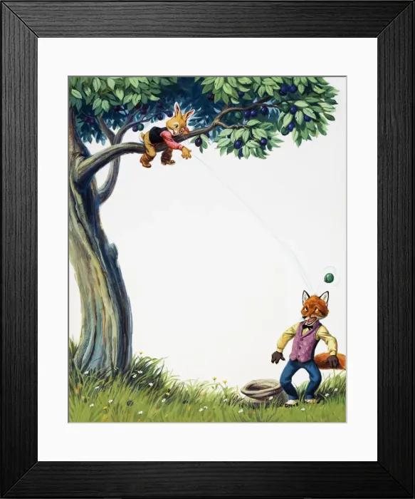 Framed Print : Brer Rabbit Framed Print : Brer Rabbit