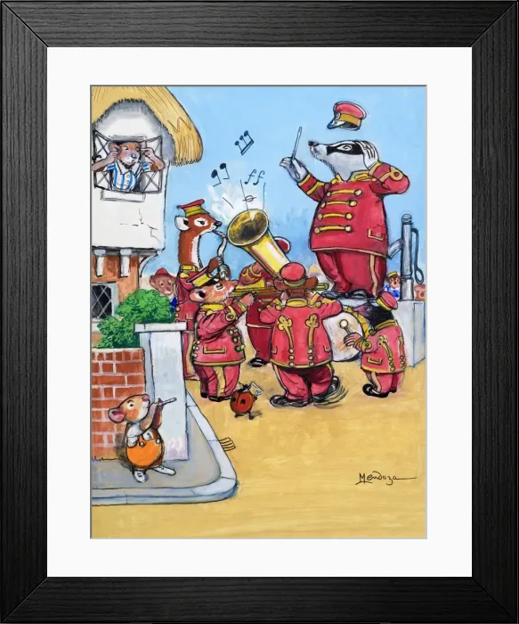 Framed Print : The Town Mouse and the Country Mouse Framed Print : The Town Mouse and the Country Mouse