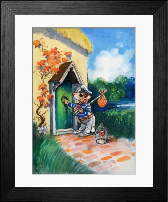 Framed Print : The Town Mouse and the Country Mouse Framed Print : The Town Mouse and the Country Mouse