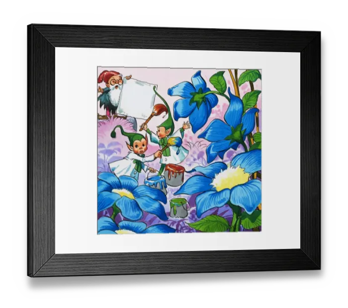 Framed Print : Painting flowers Framed Print : Painting flowers