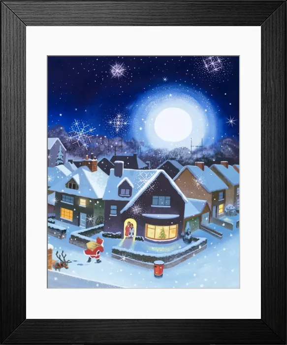 Framed Print : Delivery by Father Christmas Framed Print : Delivery by Father Christmas