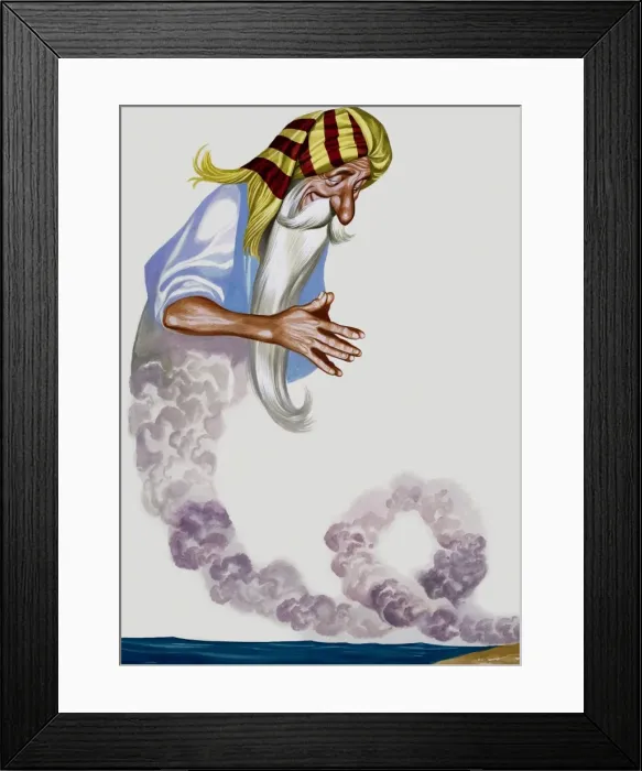 Framed Print : Genie Framed Print : Genie