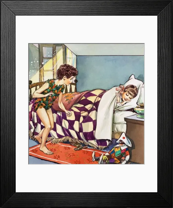 Framed Print : Peter Pan Framed Print : Peter Pan