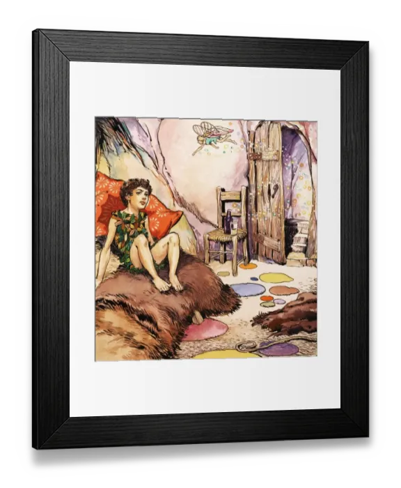 Framed Print : Peter Pan Framed Print : Peter Pan