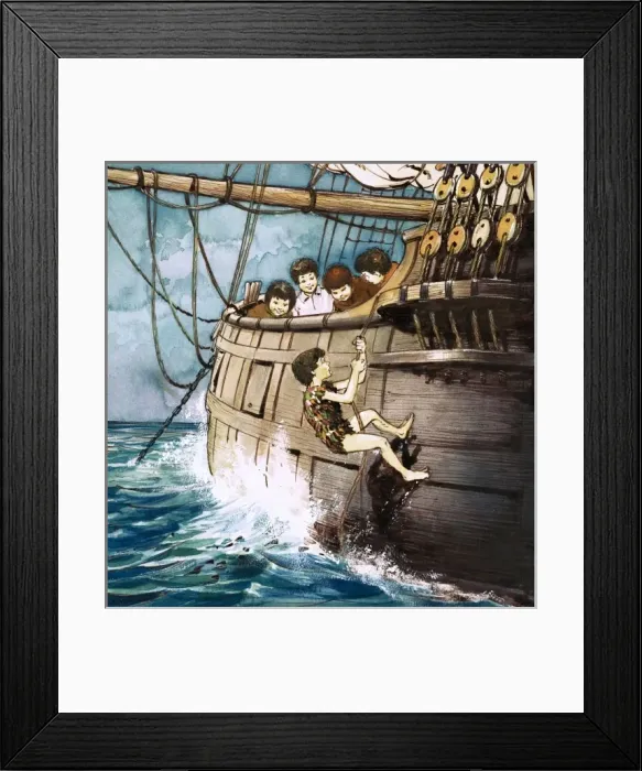 Framed Print : Peter Pan Framed Print : Peter Pan