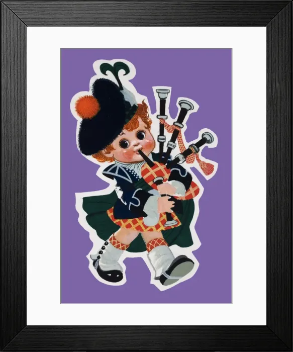 Framed Print : Bagpiper Framed Print : Bagpiper