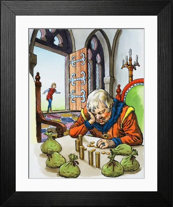 Framed Print : Jack and the Beanstalk Framed Print : Jack and the Beanstalk