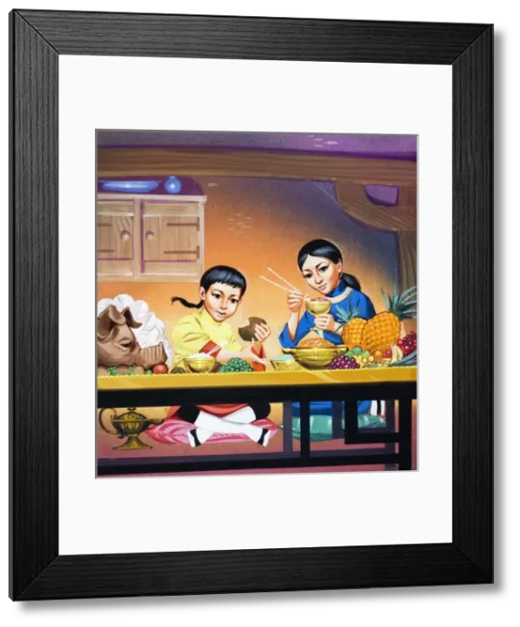 Framed Print : Aladdin and his Wonderful Lamp Framed Print : Aladdin and his Wonderful Lamp
