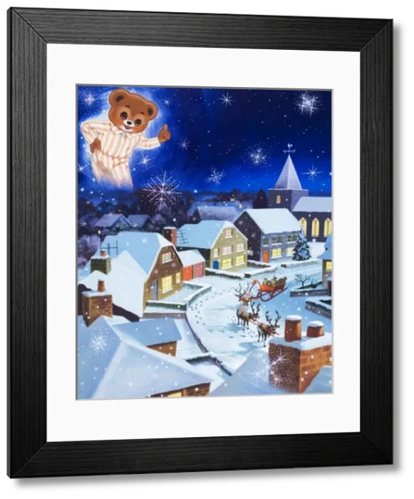 Framed Print : Teddy Bear (with hidden objects) Framed Print : Teddy Bear (with hidden objects)
