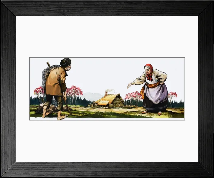 Framed Print : Tales from Many Lands: The Magic Goldfish