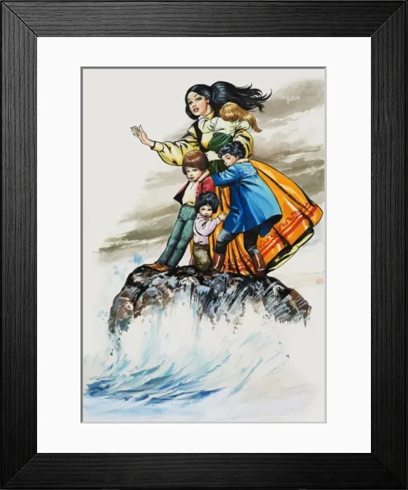 Framed Print : Tales from Many Lands: The Legend of Volka Framed Print : Tales from Many Lands: The Legend of Volka