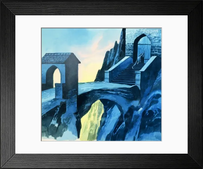 Framed Print : Tristan and Isolde: In Which Tristan Sets Forth for Ireland Framed Print : Tristan and Isolde: In Which Tristan Sets Forth for Ireland