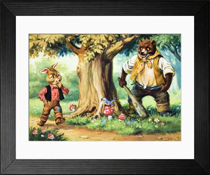 Framed Print : Brer Rabbit Framed Print : Brer Rabbit