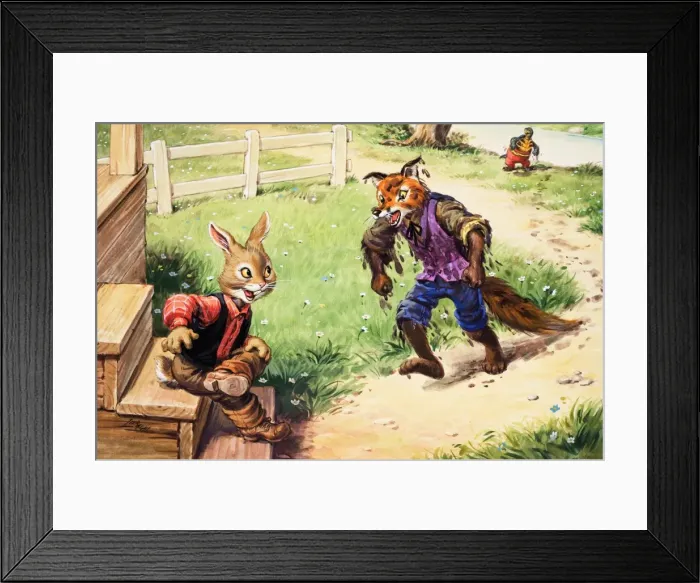 Framed Print : Brer Rabbit Framed Print : Brer Rabbit