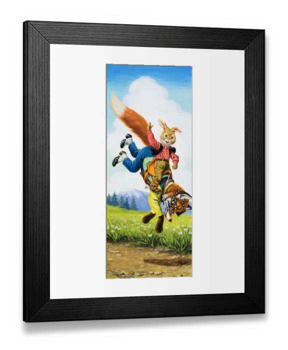 Framed Print : Brer Rabbit Framed Print : Brer Rabbit