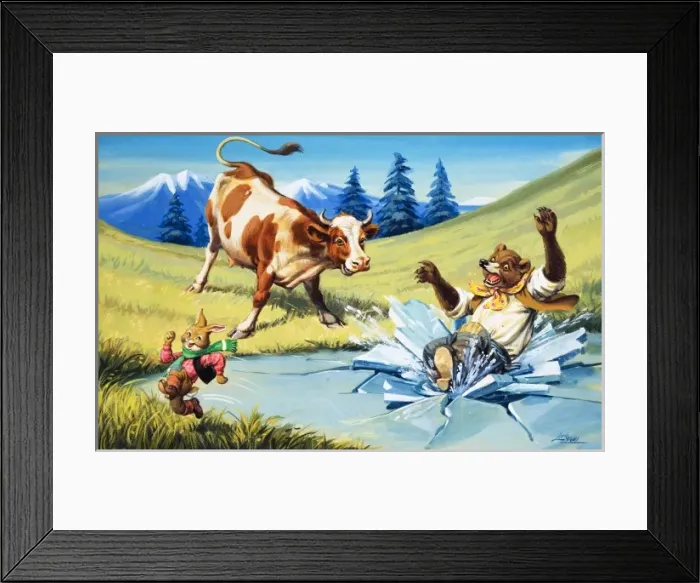 Framed Print : Brer Rabbit Framed Print : Brer Rabbit