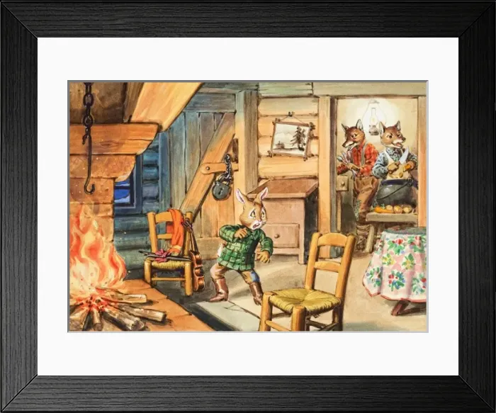 Framed Print : Brer Rabbit Framed Print : Brer Rabbit