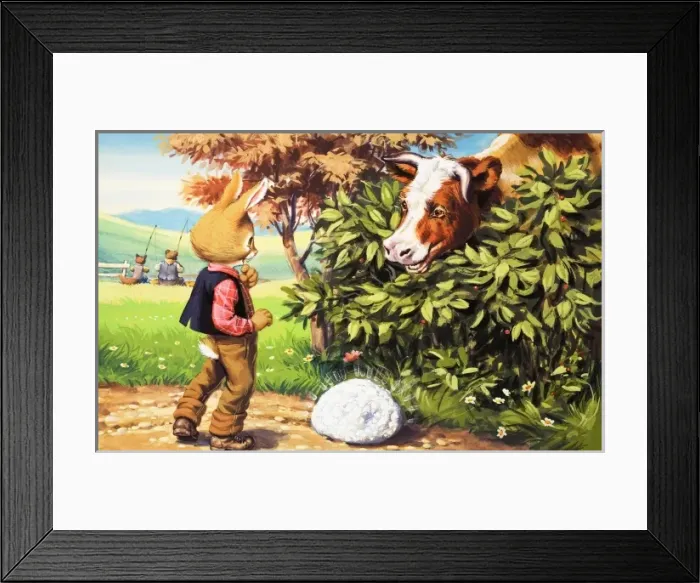 Framed Print : Brer Rabbit Framed Print : Brer Rabbit