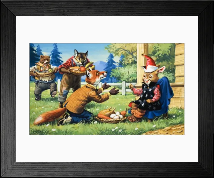 Framed Print : Brer Rabbit Framed Print : Brer Rabbit