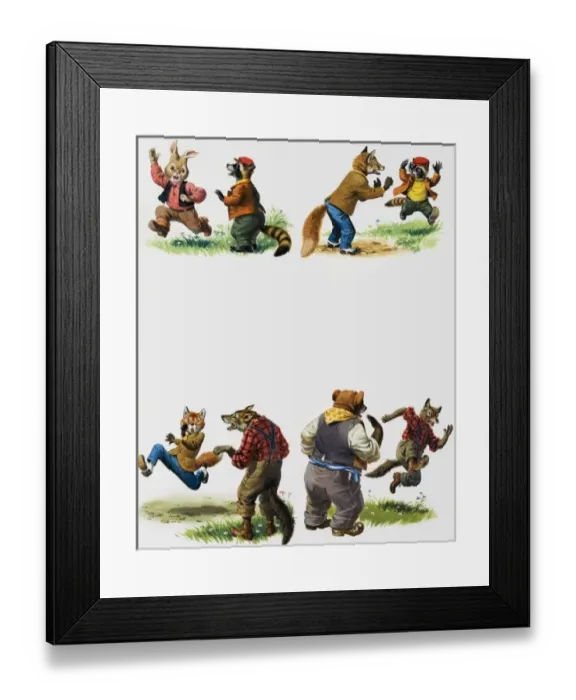 Framed Print : Brer Rabbit Framed Print : Brer Rabbit