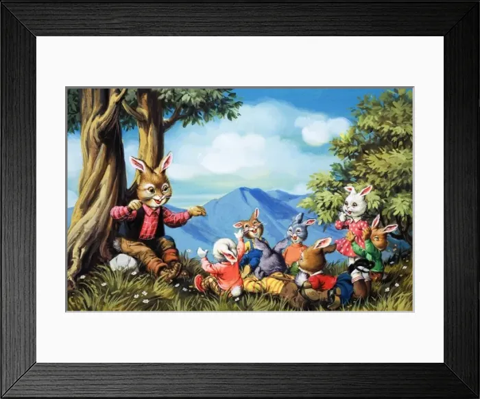 Framed Print : Brer Rabbit Framed Print : Brer Rabbit
