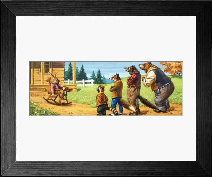 Framed Print : Brer Rabbit Framed Print : Brer Rabbit