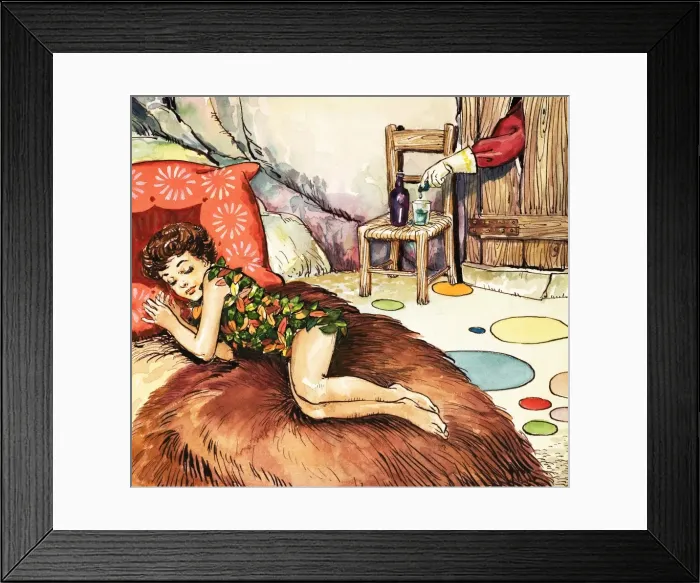 Framed Print : Peter Pan and Wendy Framed Print : Peter Pan and Wendy