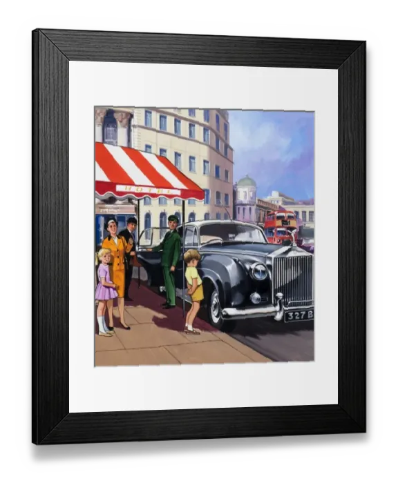 Framed Print : The Chauffeur Framed Print : The Chauffeur